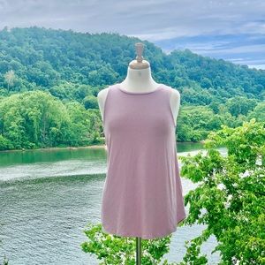 Causal Loose Pink Tank